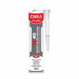 ADESIVO SELANTE PU 40 MULTIUSO CINZA 400G - CIBRA FLEX - 1