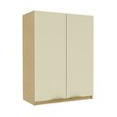 Ver imagem 2 de Armário Aéreo Cozinha 60cm Nanda 2 Portas Nature/arenas - Tecno Mobili