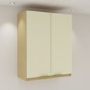 Ver imagem 1 de Armário Aéreo Cozinha 60cm Nanda 2 Portas Nature/arenas - Tecno Mobili