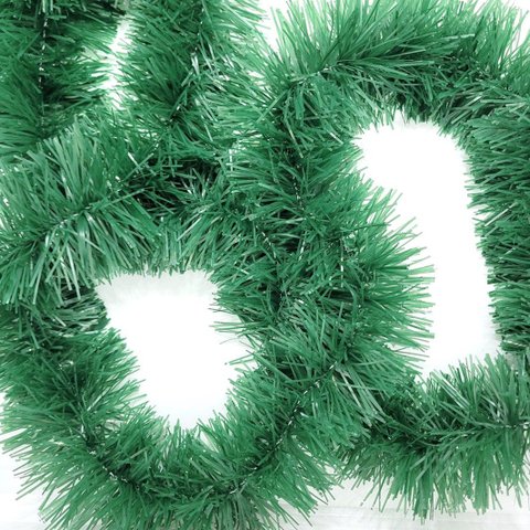 Festão de Natal Verde Opaco 9cm Jogo 10 Metros - Master Christmas