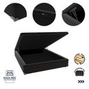 Ver imagem 3 de Cama Box Baú Casal 138x188 Preto