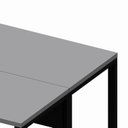 Ver imagem 5 de Mesa Escritório Plataforma Trabalho 2 Lugares 140 cm X 120cm 100% MDF Executive