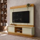 Ver imagem 1 de Estante para TV e Home Theater até 75 Polegadas 183,5CMX186,5cm Siena