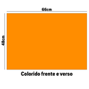 Ver imagem 3 de Pacote de Papel Color Set 48 X 66cm Laranja C/ 20 - Ridet