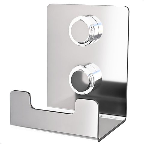 Cabide Gancho de Parede Inox Toalha Banheiro F.elg