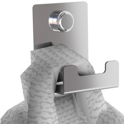 Cabide Gancho de Parede Inox Toalha Banheiro F.elg - 2