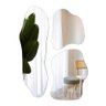 Trio Espelho Orgânico Decorativo Lapidado - 1