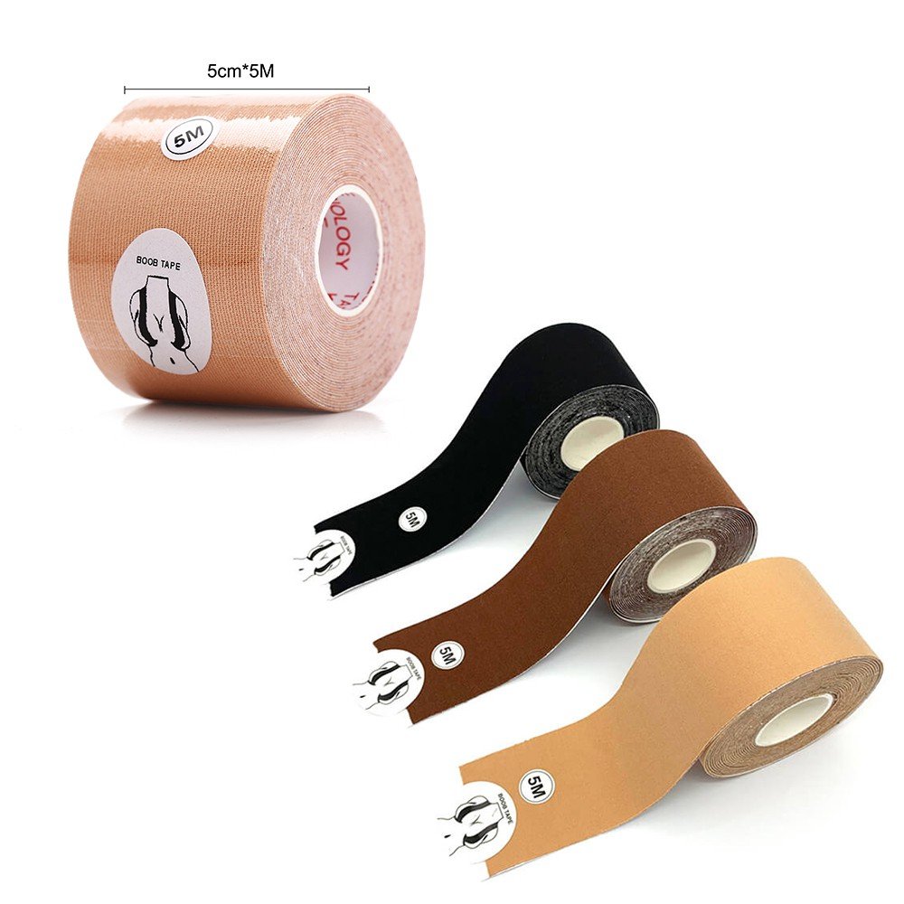 Sutia Adesivo Fita Boob Up Invisivel Fit 3D A Prova d'Agua Resistente ao Suor Cor:Bege - 3