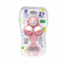 Ver imagem 1 de Chocalho Infantil para Bebê - Bolinhas - Rosa - Pais e Filhos