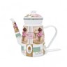 Bule Esmaltado Vintage 1,2l À Indução Cake - 1