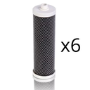 Ver imagem 1 de Kit 06 Un Refil P Filtro Igatu 888 Carbon Block Rosca 1/2
