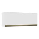 Ver imagem 1 de Armário Aéreo Geladeira Dinamarca 80cm 1 Porta Branco - Indékes