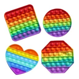 Fidget Toys Pop It Coração Bolinha De Apertar Anti Stress - 6