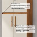 Ver mais imagens de Armário Multiuso 4 Portas 61,70cm 100% MDF Chianti Espresso Móveis