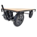 Ver imagem 3 de Carrinho de Carga Plataforma com 02 Abas 300 kg Rolwes