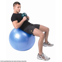Bola Pilates 75cm Yoga Fisioterapia Funcional Premium 180kg - 7