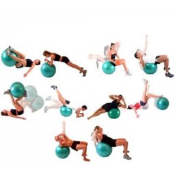 Bola Pilates 75cm Yoga Fisioterapia Funcional Premium 180kg - 4