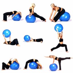 Bola Pilates 75cm Yoga Fisioterapia Funcional Premium 180kg - 2