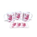 Ver imagem 1 de Canecas Branca de Porcelana Personalizadas Outubro Rosa