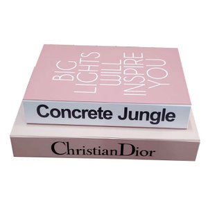 Book Box Caixa Livro Porta Objeto Decorativa Dior Concrete