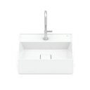 Ver imagem 3 de Cuba Semi Encaixe 40x40cm Roca T10 Terra Branco A32722p000
