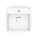 Ver imagem 2 de Cuba Semi Encaixe 40x40cm Roca T10 Terra Branco A32722p000