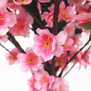 Ver imagem 3 de Arvore Planta De Pessegueiro Branco Rosa Artificial 120cm