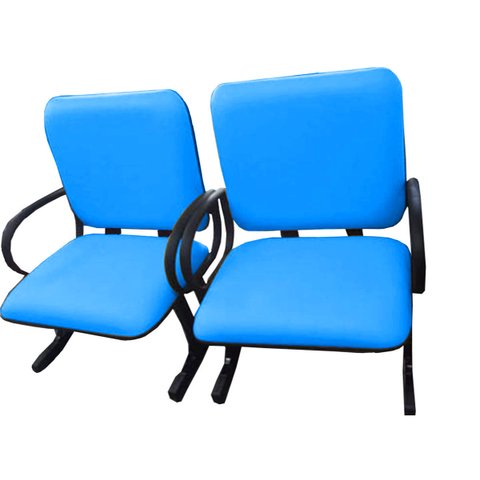 02 Cadeiras para Escritório até 250kg Azul