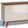 Buffet Classic Imcal Off White com Freijó 4 Portas - 66475 - 4