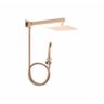 Desviador de chuveiro com braço quadrado -Acabamento Rose Gold - Kromma KR140RG - 1