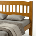 Ver imagem 4 de Cama Casal 100% Madeira Maciça Pinus Reforçada Itália - Mel