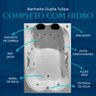 Banheira Dupla Tulipa Completa com Hidro em Acrílico 2.0 - 127v - 4