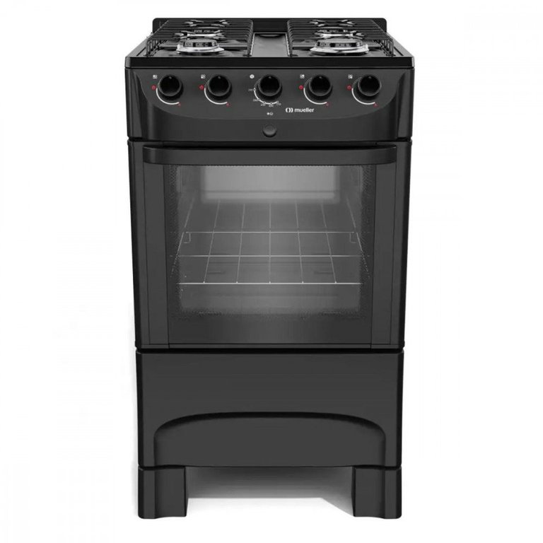 Fogão Mueller 4 Bocas com mesa esmaltada MFI4BC