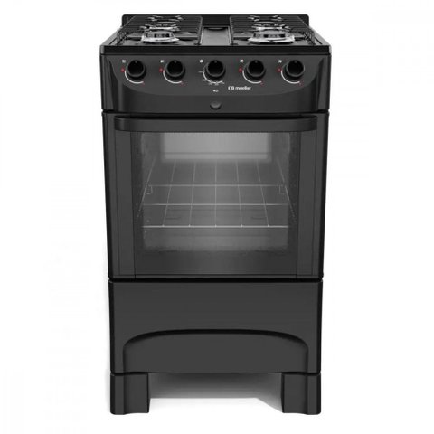 Fogão Mueller 4 Bocas com mesa esmaltada MFI4BC