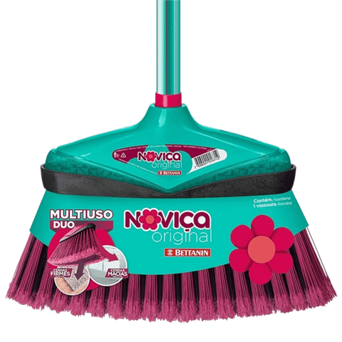 Vassoura Noviça Original com Cabo - Bt167215 - Bettanin Vassoura Novica Original Bettanin Bt167215
