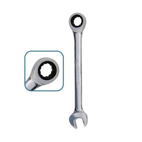 Chave Combinada Fixa Estrela com Catraca Starfer 14mm