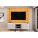 Ver imagem 1 de Home P/ Tv até 65 Pol Adele C/ Led e Nichos 180x189cm Cedro/bali - Dj Móveis