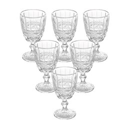 Conjunto de Taças de Vidro Transparente Madrid 360ml 6 peças - Casambiente - 1