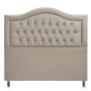 Ver imagem 1 de Cabeceira Casal 140 Cama Box Sophia Provençal Bege Corano com Pés Plus Rbl