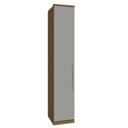 Ver imagem 1 de Guarda Roupa Modulado 01 Porta 43cm com 234cm Altura Setiba - Carvalho/Fendi