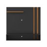 Painel P/ Tv até 32 Polegadas: Preto C/ Nature - 1