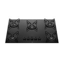 Ver imagem 1 de Cooktop 5 Bocas Preto Mesa de Vidro Atlas Agile Up Mega Chama Bivolt