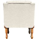 Ver imagem 6 de Kit 02 Poltronas Decorativa Grécia no Linho - Dritex Decor:linho Bege