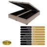 Cama Box Baú + Colchão Black Star Queen 158x198 King Star - 3