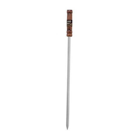 Espeto Inox Simples 75 cm (57cm Lam) Segredo do Chef-Luxo