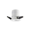 Ver imagem 2 de Spot de Embutir Nordecor Lun Redondo Led Alto Irc 90 10w Bivolt Branco 2700k Luz Amarela 6506