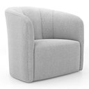 Ver imagem 7 de Kit 02 Poltronas Decorativas Abby Bouclê Cinza Claro - Desk Design
