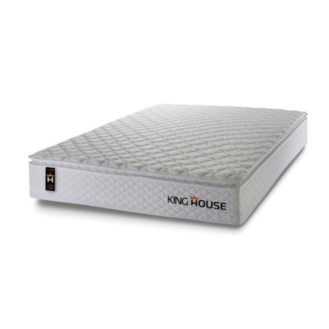 Colchão C- Molas Ensacadas New Moon Branco King 193x203x28