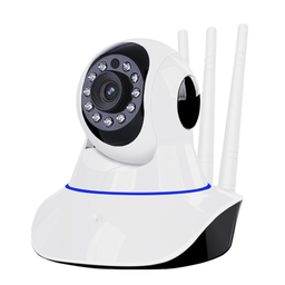 Camera Ip 3 antenas Wifi Interna Segurança Espiã Sensor de Presença 360 graus fácil instalaçã - 4