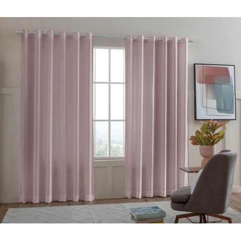 Cortina de Chiffon para Sala Seven Têxtil Serenity 250 X 384 Cm Seven Textil